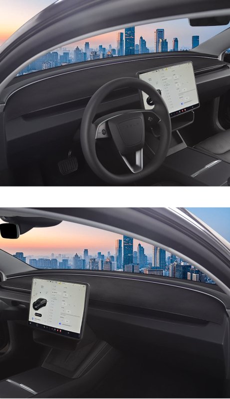 Lys- og varmeafvisende dashboard "måtte" - GreenGoing