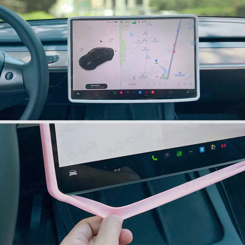 Skærm Beskyttelsesramme til Tesla model 3/y - GreenGoing