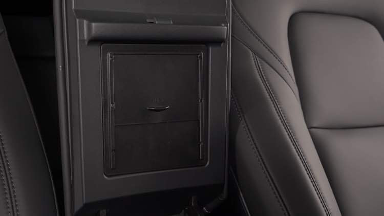 Tesla model 3 Highland skjult box til armlæn - GreenGoing