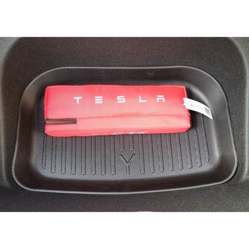 Toolbox/bagagerumsmåtte (nederste rum) til Tesla model Y - GreenGoing